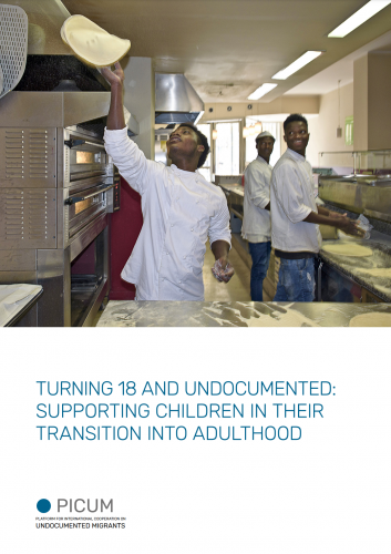 Cover image of the report on transition into adulthood